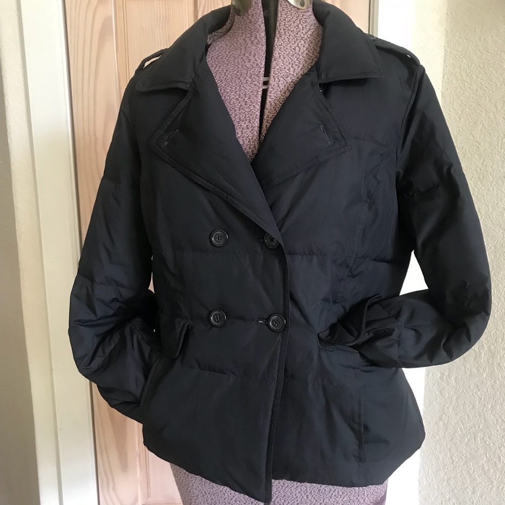 Banana Republic ladies petite large Blue EUC POMS